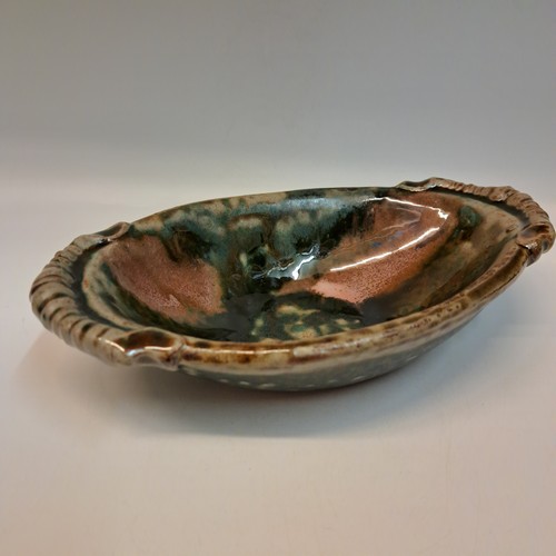 Click to view detail for #241125 Oval Bowl $12